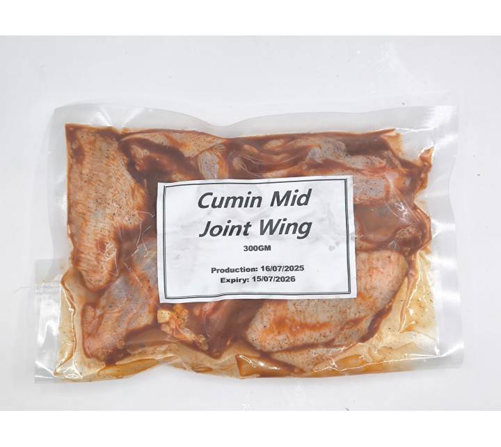 Cumin Mid Joint Wing 孜然鸡中翅 300gm