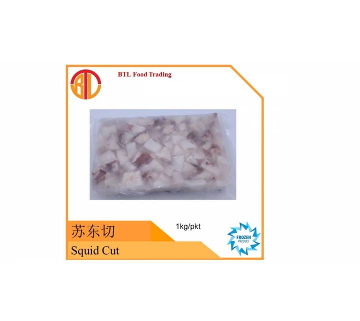 Squid Whole Cut 墨鱼切（清洁）